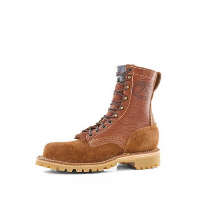 JK O.T. Bison Boots Canyon Roughout Men's Size US 8 EE OT