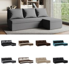 FORNIRO 24 Ecksofa mit Schlaffunktion und Bettkasten - Hugo L-Form - Eckgarnitur