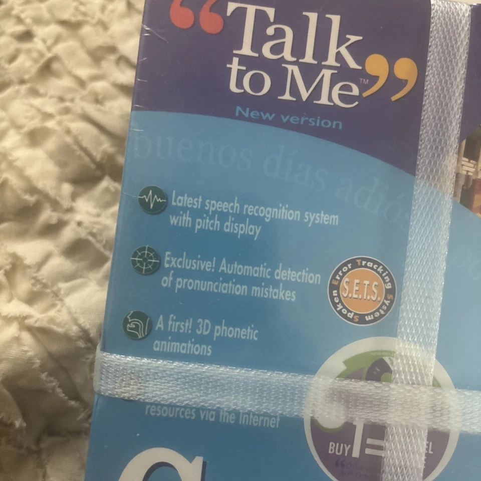 Learn Spanish PC CD-ROM Language Learning Auralog Talk to Me Series Brand New - Image 3 of 4