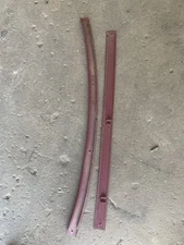 1992-96 FORD F150 F250 F350 UPPER FRONT & REAR WINDOW HEADLINER TRIM RED OEM V17