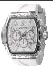 Invicta S1 Rally Kinesia Anatomic Men's 47mm Watch White