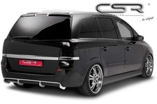 Heck Ansatz Einsatz Spoiler Tuning Diffusor für Opel Zafira B HA084
