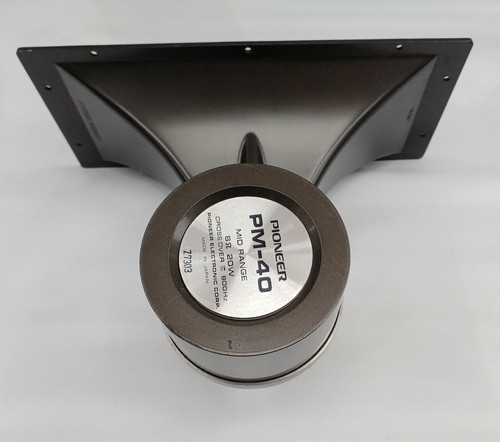 PIONEER PM-40 Horn Midrange Unit Pair from JP Good Condition - Picture 4 of 10