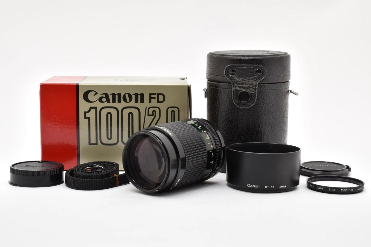 【整備＆テスト済】 Canon New FD 100mm F2.8 502 Canon new FD 2/100mm