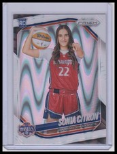 2025 Panini Prizm WNBA #148 Sonia Citron White Seismic Prizms
