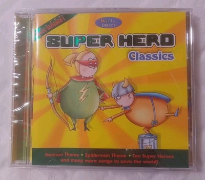 Super Hero Classics Various Artists (CD, 2004) New Sealed Music