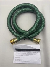 6 Feet Garden Leader Hose,Anti-Kink Design, PVC Material with Coil Spring Hose..
