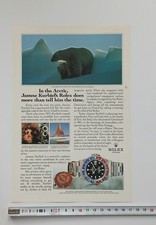 Rolx GMT Master Chronometer  - UK Magazine watch Promo Advert