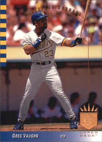 1993 SP Greg Vaughn #71 card