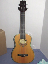 New Mitchell 12 Fret - 4 String Concert Ukulele - Model MU-70/N Snark Tuner