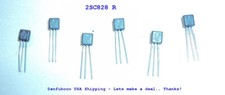 2SC828R FUZZ Audio Matsushita -- NPN Transistor Gain 180+ you get 10 with Data