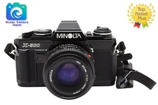 [Near MINT] Minolta X-500 35mm SLR Film Camera New MD 50mm f1.7 Lens JAPAN #559