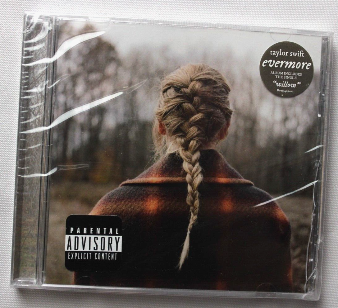 レア❗️Taylor Swift evermore 直筆サイン入りCD Taylor Swift Signed Autograph Evermore Drunklor CD Album w