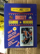 Hockey Leaders OPC rare cards full box 1987