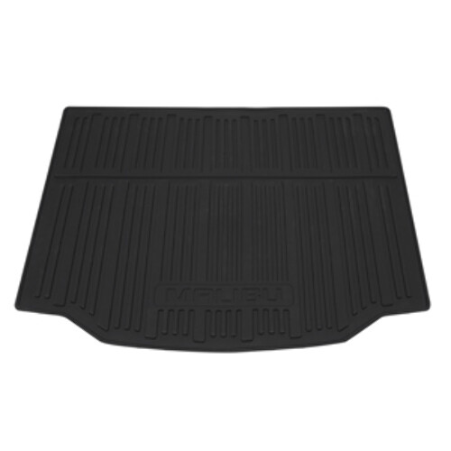 2013-2016 Chevrolet Malibu Rear Cargo Area Rubber Mat Black New OEM 22988694 - Picture 1 of 3