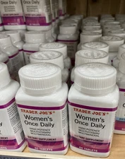 Trader Joe’s Women’s Once Daily Multivitamin Multimineral 60 Tablets