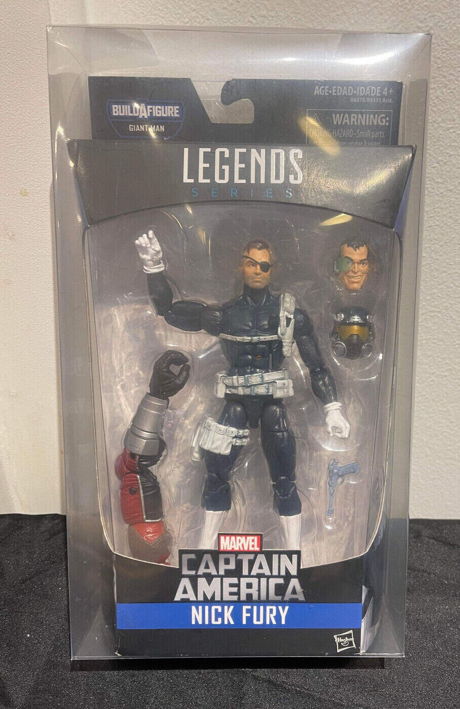 Marvel Legends Captain America BAF Giant Man Nick Fury 6" Figure 