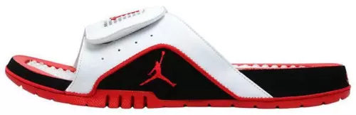 Jordan Hydro 4 Retro White Fire Red