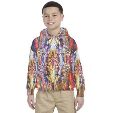 New Kids Hoodie Artistic Pattern Abstract Art Design 7434104189102