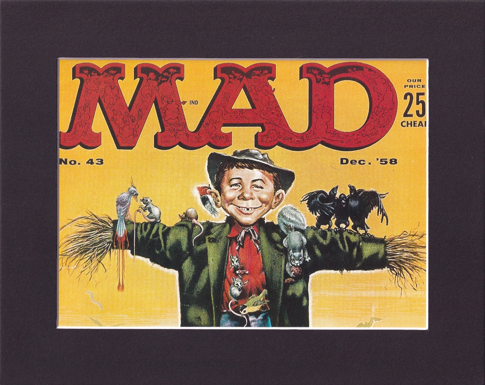 MAD Magazine Trading Cards Complete Series 1 Set - 55 Cards + Wrapper, 1992 Vintage