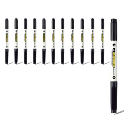 Monami namepen T(Twin) permanent marker 12p