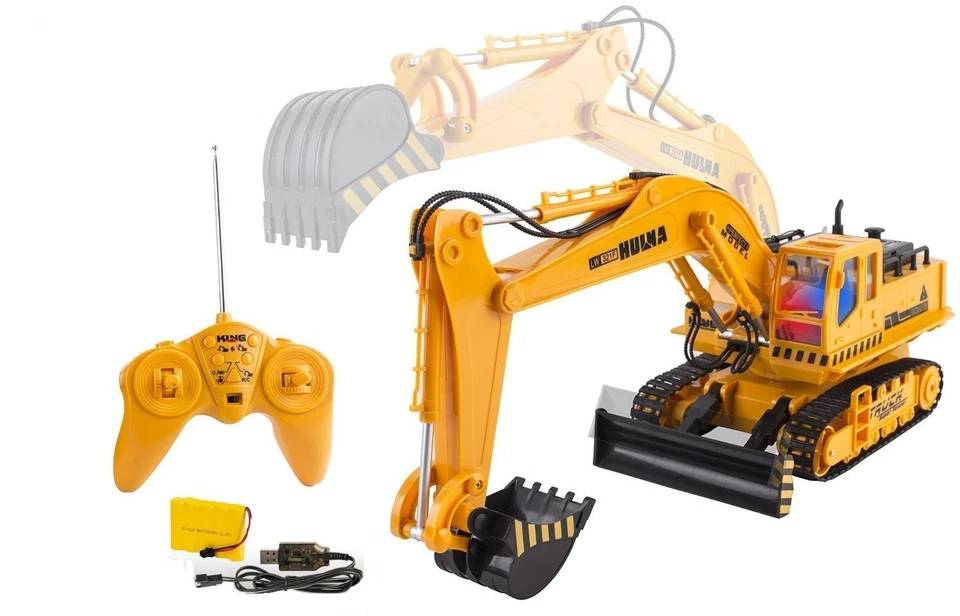 Excavator, Electric Rc Remote Control Construction Tractor Big-Daddy Functional  - Image 4 of 4