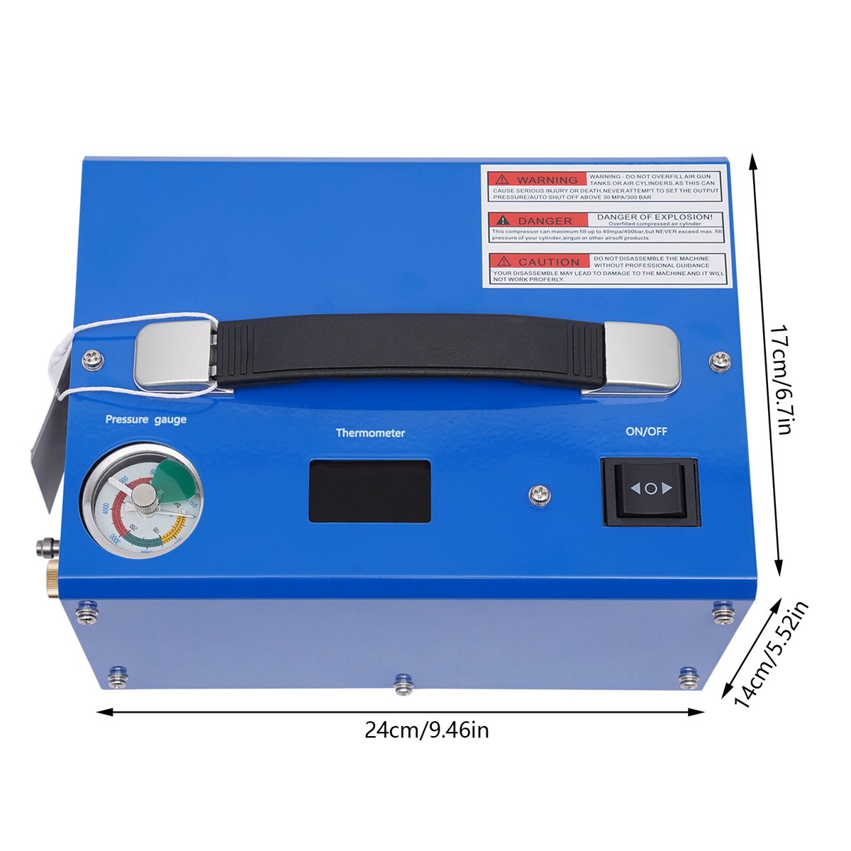 SucceBuy 4500PSI PCP-Luftkompressor, Auto-Stop mit