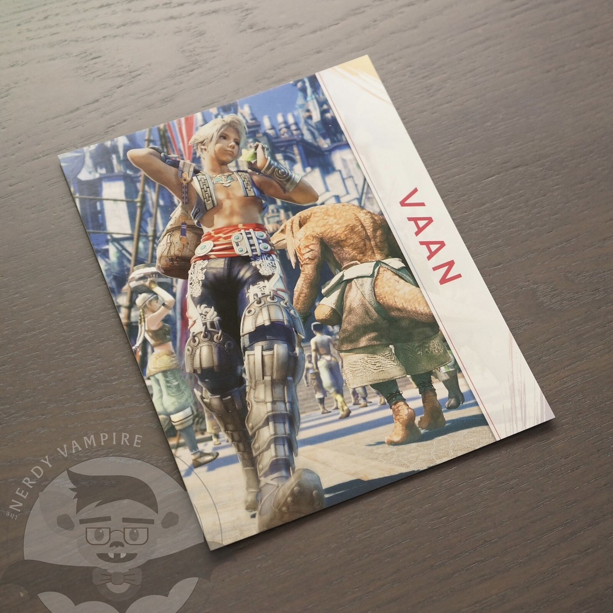 Final Fantasy 12 XII The Zodiac Age Collectors Edition | Vaan Card