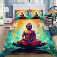 Buddha no.2, Doona / Duvet Cover and 2 Pillow Slips