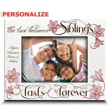 PERSONALIZED-The Love Between Siblings Lasts forever, Brother and Sister, Family