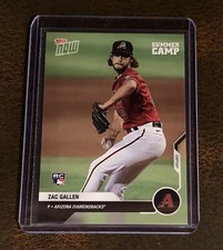 2020 TOPPS NOW #OD-496 ZAC GALLEN (RC) - SUMMER CAMP - ARIZONA DIAMONDBACKS