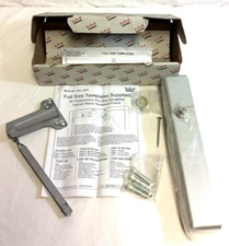 DORMA Business Surface Door Closer wTight Lock Arm 8616 AF86P FC SNB1 689 NOS d8