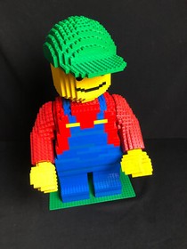 Lego 3723 Lego Male Minifigure Sculptures Approx 50cm Tall