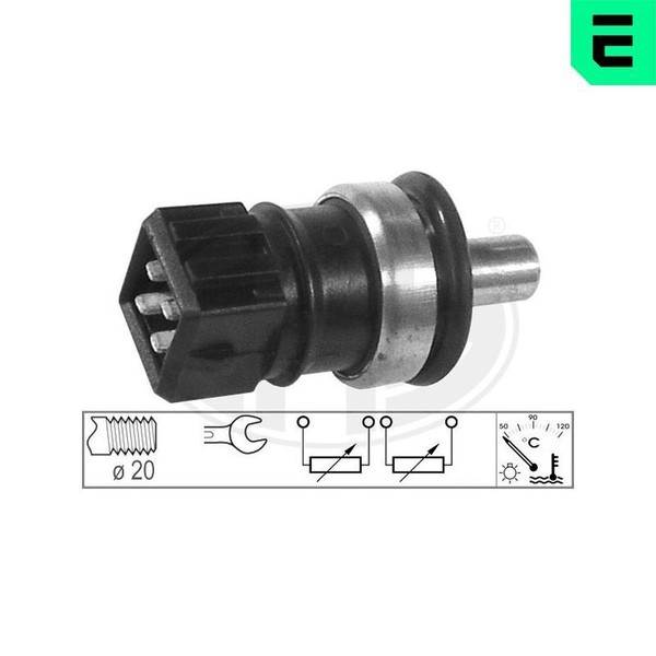 ERA 330636 Sensor, KüHlmitteltemperatur FüR Audi Seat Skoda VW-image