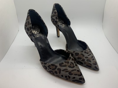 grey leopard heels
