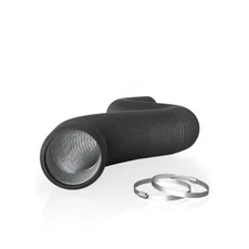 Flexible 4-Inch Four-Layer Aluminium Ducting, 8-Feet Long, Ventilation Exhaust