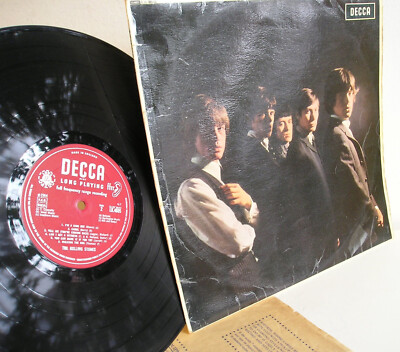 Rolling Stones First Debut LP 1st Press UK 1964 2A3A Decca FFRR KT Code Wein Ohr