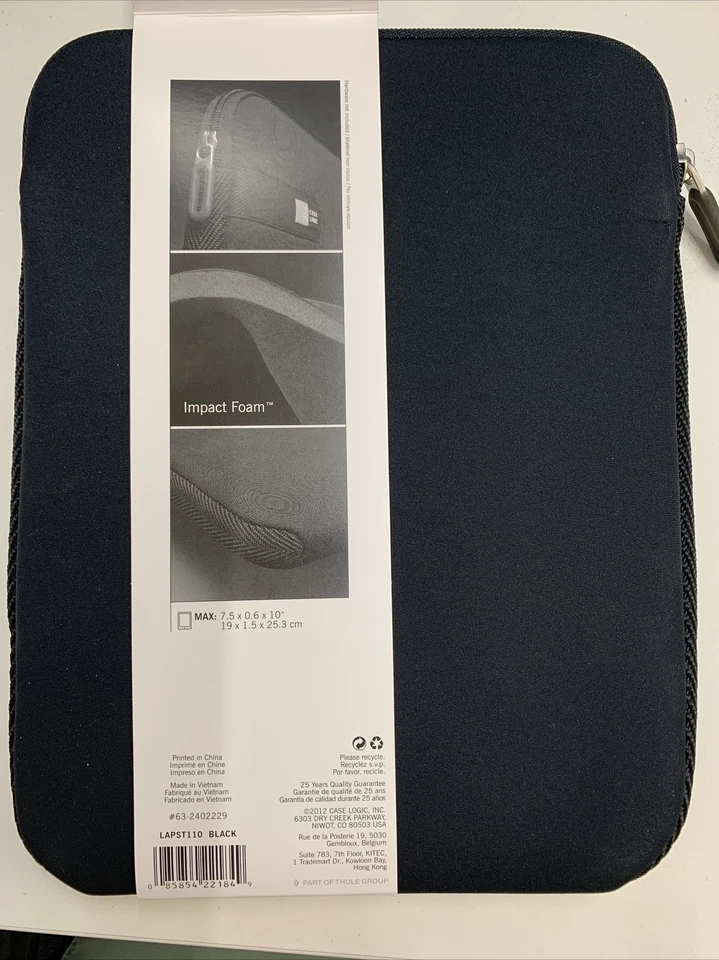 Case Logic LAPST110 iPad/Tablet Case 9-10 Inch Black - Image 2 of 4