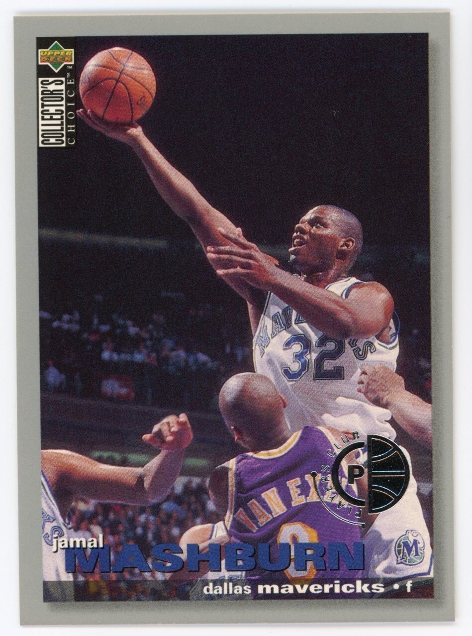 1995-96 Upper Deck Collector's Choice Player's Club Jamal Mashburn #307