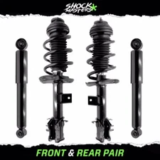 Set 4 Front Complete Struts Rear Shocks For 2012-2017 Fiat 500