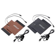 USB Fast Heating Handlebar Gloves Motorbike Adjustable Temperature 2x