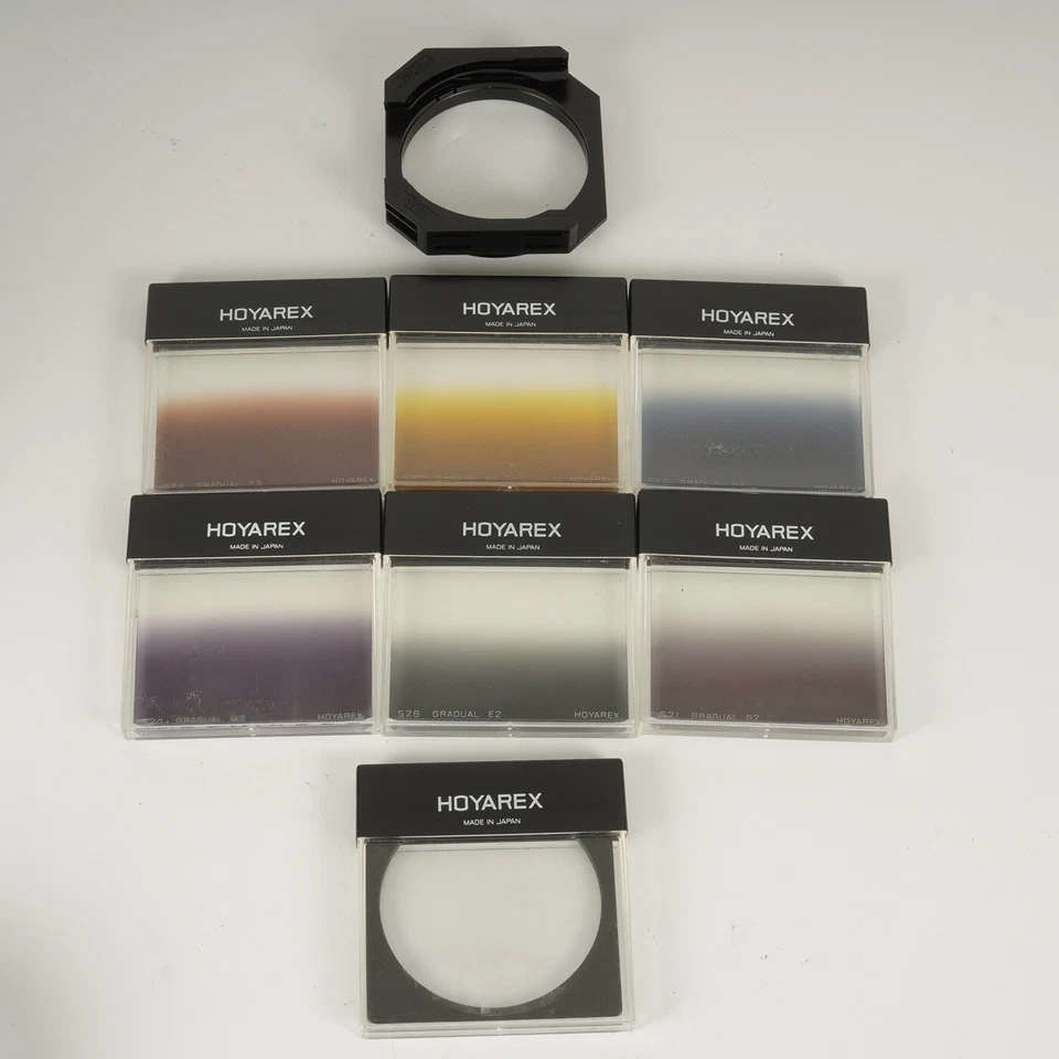 Hoyarex 7 Filter Set with 2 Holders & Removable Rubber Hood - Image 2 of 4