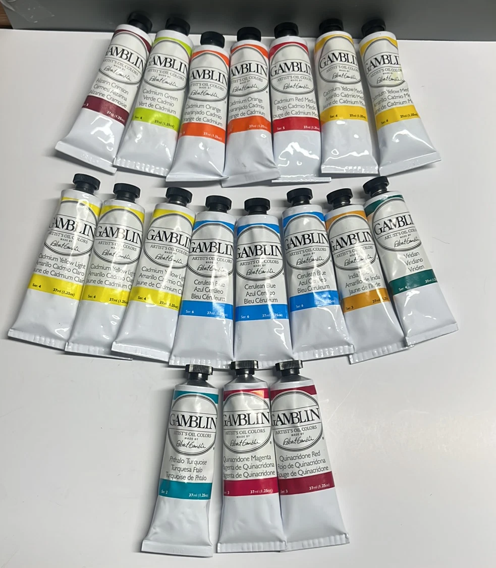 Gamblin 1980 Oil Colors Introductory Set