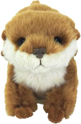 Sunlemon, stuffed toy, Fluffies, otter, beige, S, 8×9×26cm, animal, P-7002