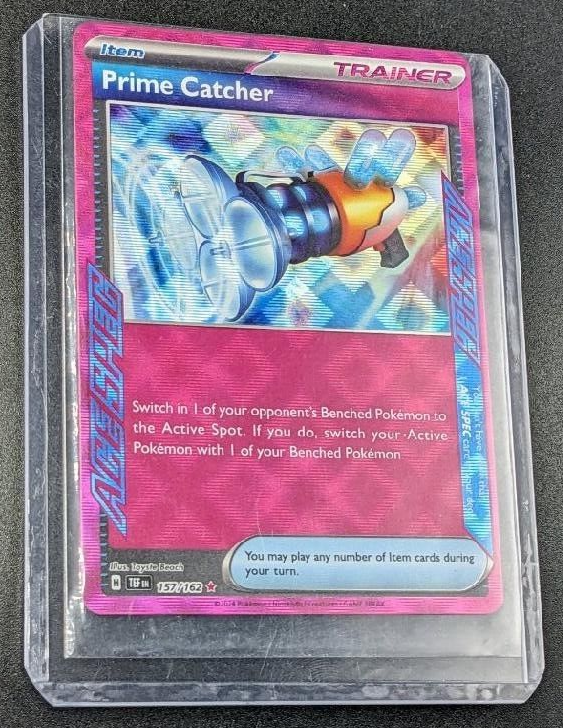 Prime Catcher 157/162 - Temporal Forces - Ace Spec Holo Trainer Pokemon TCG  Card