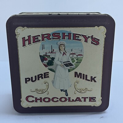 Hershey's Chocolate Vintage Tin Edition #2 Collectible Tin Box 1992 Home Decor