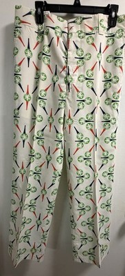 a julia montgomery Frog Tog Golf Pants White Men s Size 30x30 Golf Balls Tees US