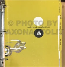 1957 Plymouth Ross Roy Data Book - Options Facts Specifications - No Binder 