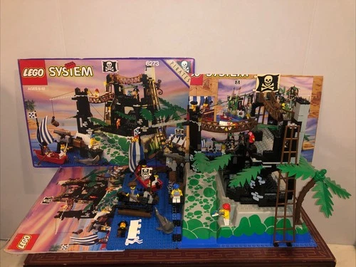 Vintage (1991) LEGO Pirates set 6273 Rock Island Refuge -  RARE