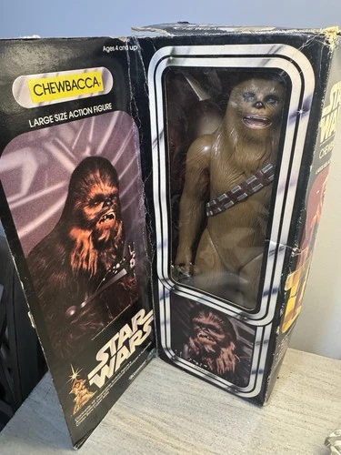 Star Wars 1978 Vintage Kenner 12" Chewbacca Doll Open Box